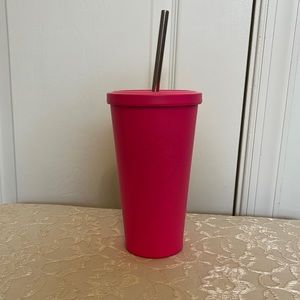 Starbucks 2014 16 oz Hot pink tumbler